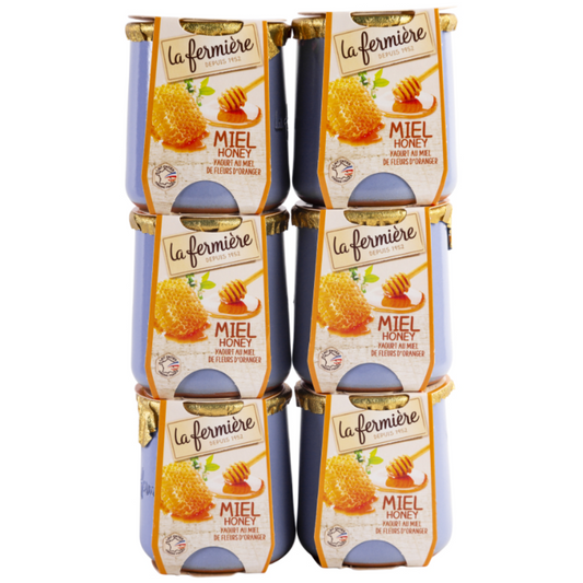 La Fermiere Honey Yogurt 140g x 6