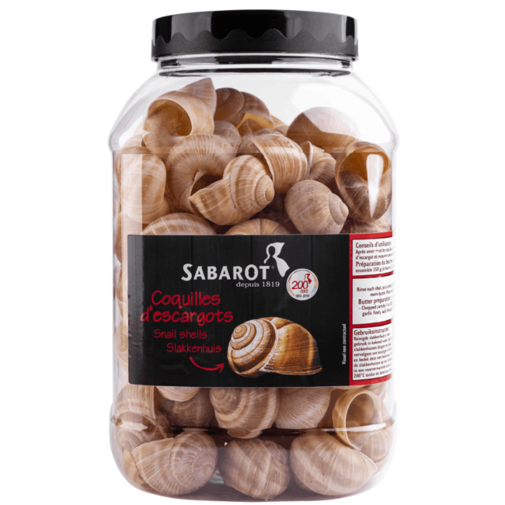 Sabarot Helix Snail Shells x 96