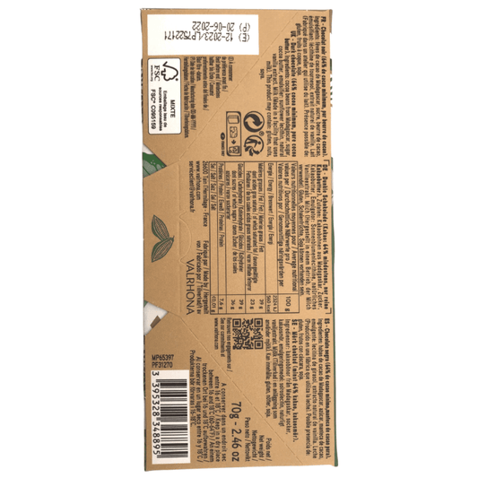 Valrhona Manjari 64% Dark Chocolate Bar 70g