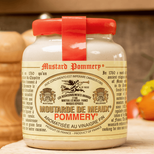Pommery Wholegrain Mustard with Cork and Spoon 100g