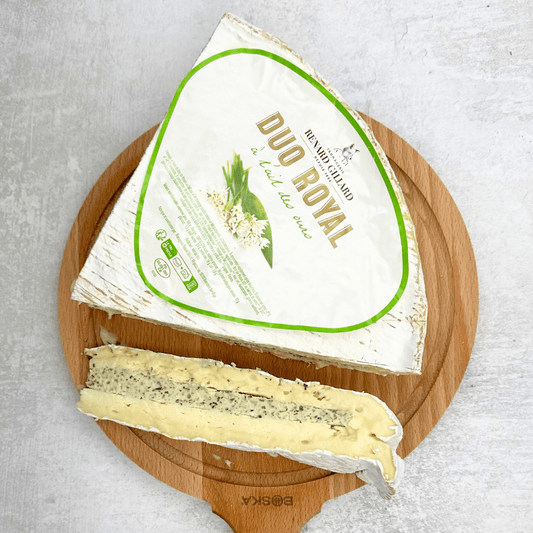Renard Gillard Brie de Meaux 1/4 with Wild Garlic 700g