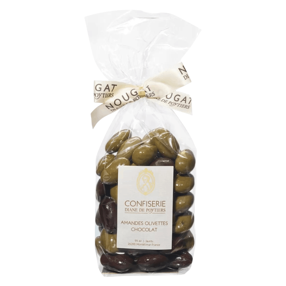 Diane de Poytiers Chocolate Almonds “Olives” 180g