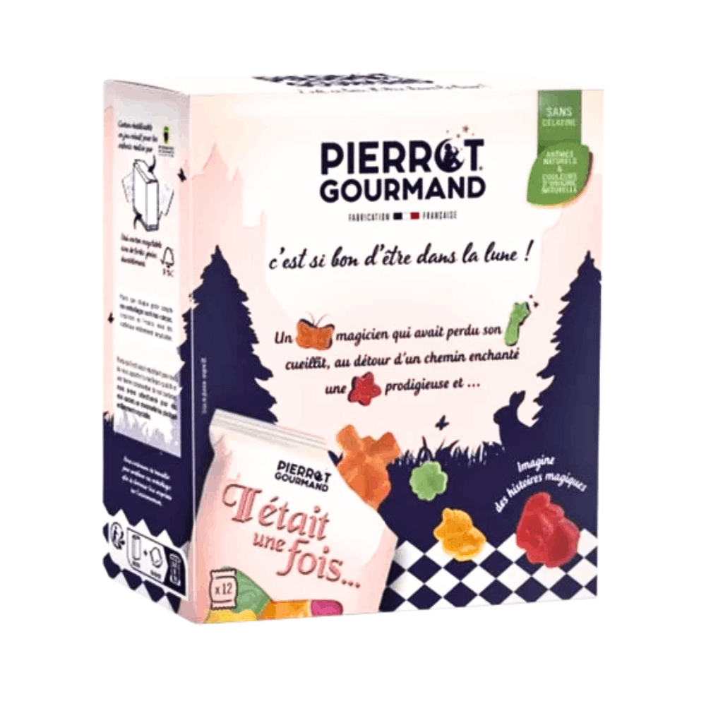 Pierrot Gourmand Vegan Sweets Once Upon a Time Mixed Bags 22g x 12