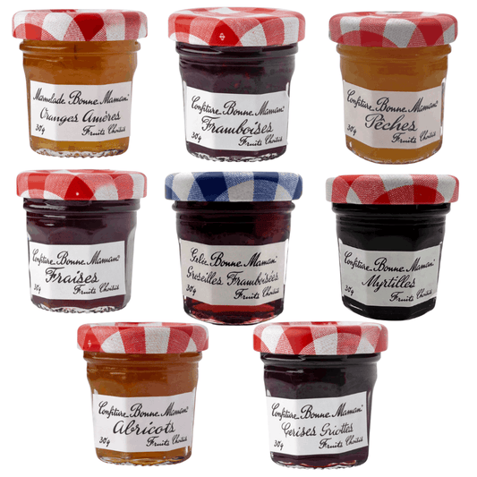 Bonne Maman Jam Mini Jar Assortment 30g x 24