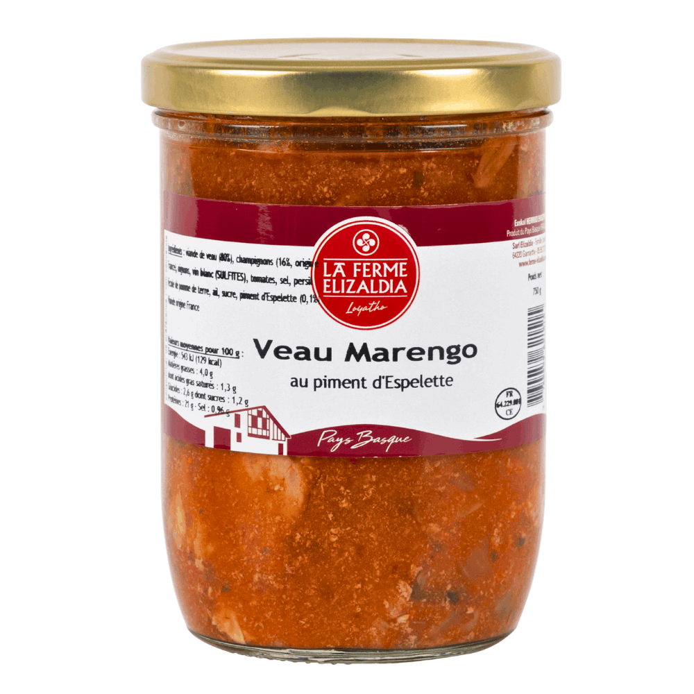 Elizaldia Veal Marengo 750g
