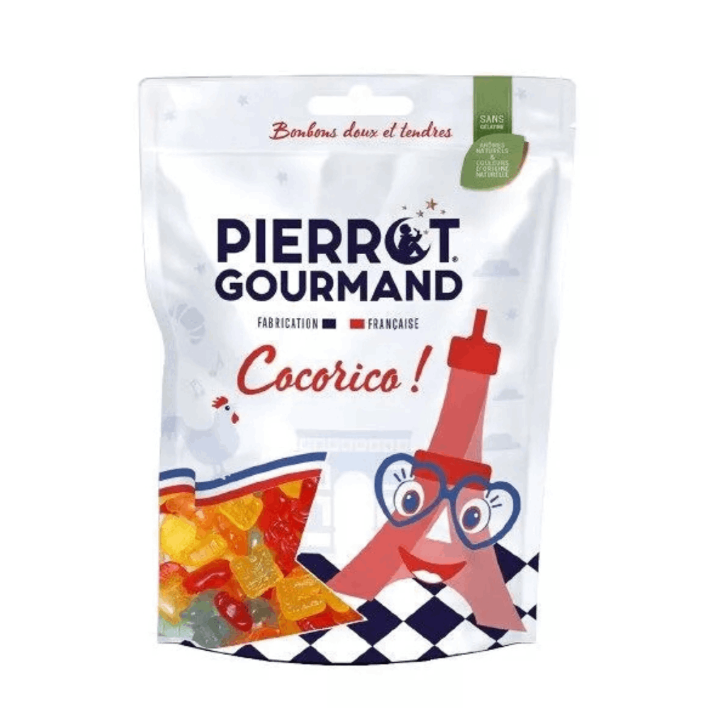 Pierrot Gourmand Vegan French Symbols Sweets 100g