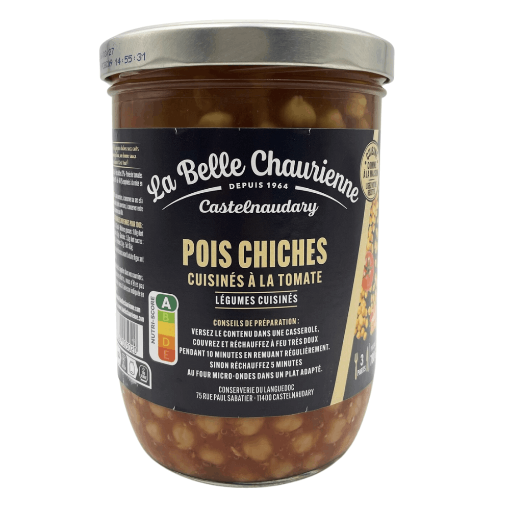 La Belle Chaurienne Chickpeas in Tomato Sauce 780g