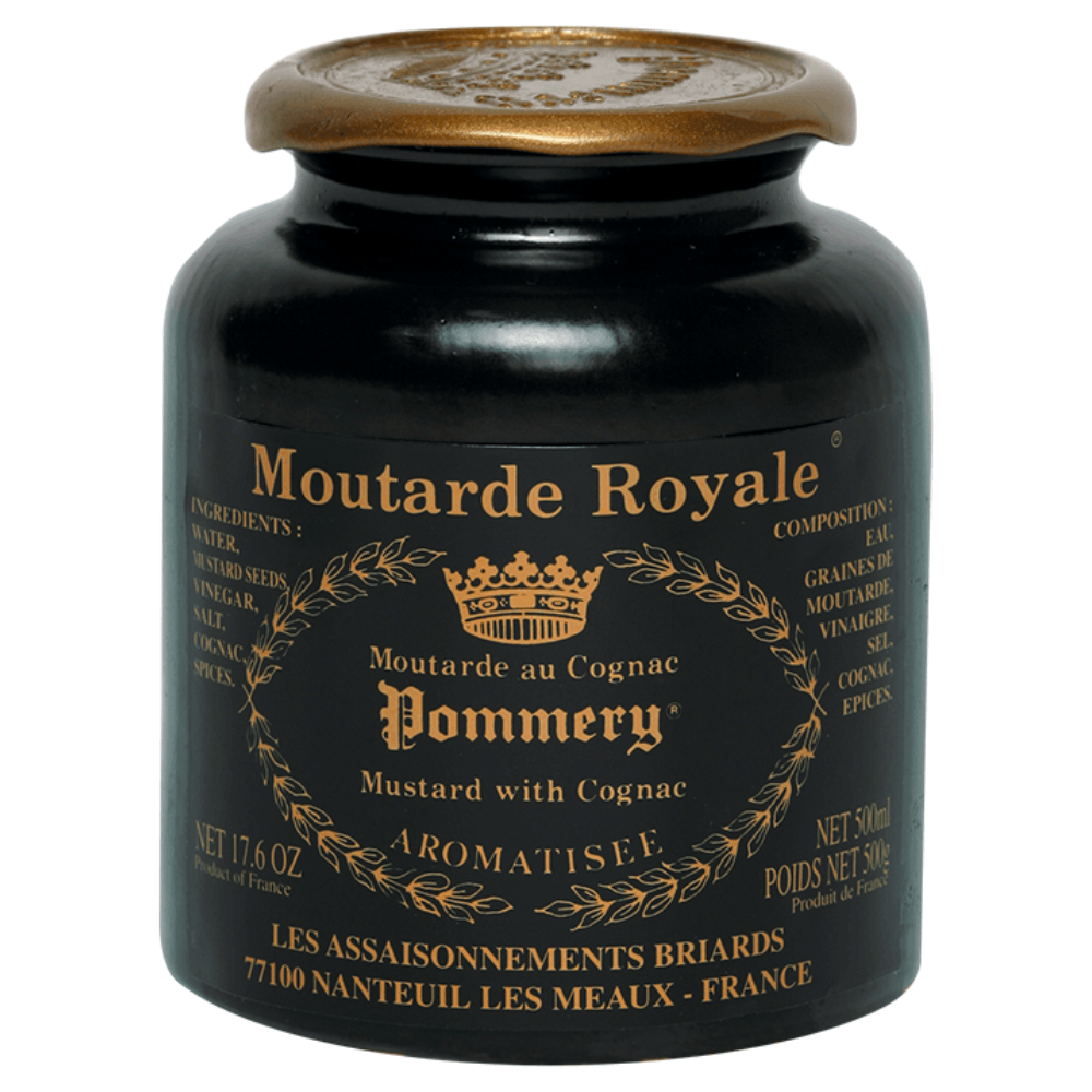 Pommery Royale Wholegrain Mustard with Cognac 500g