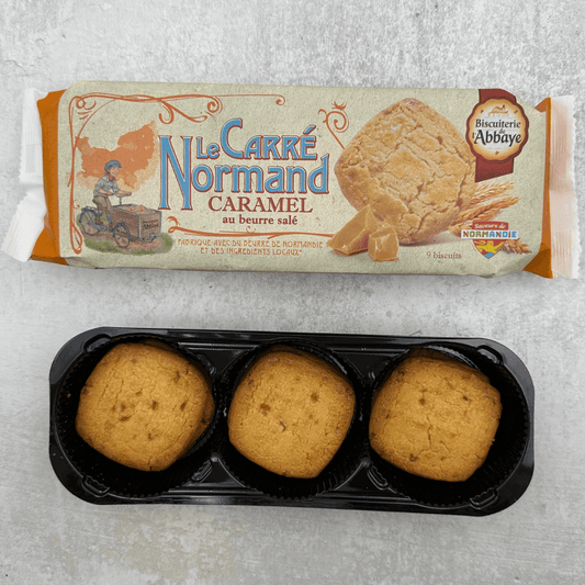 Biscuiterie de l’Abbaye Caramel Square Biscuits 140g