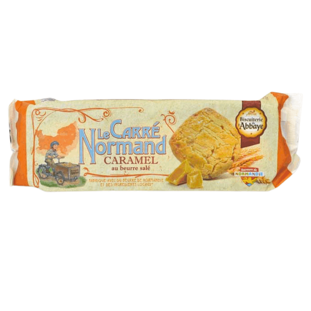 Biscuiterie de l’Abbaye Caramel Square Biscuits 140g