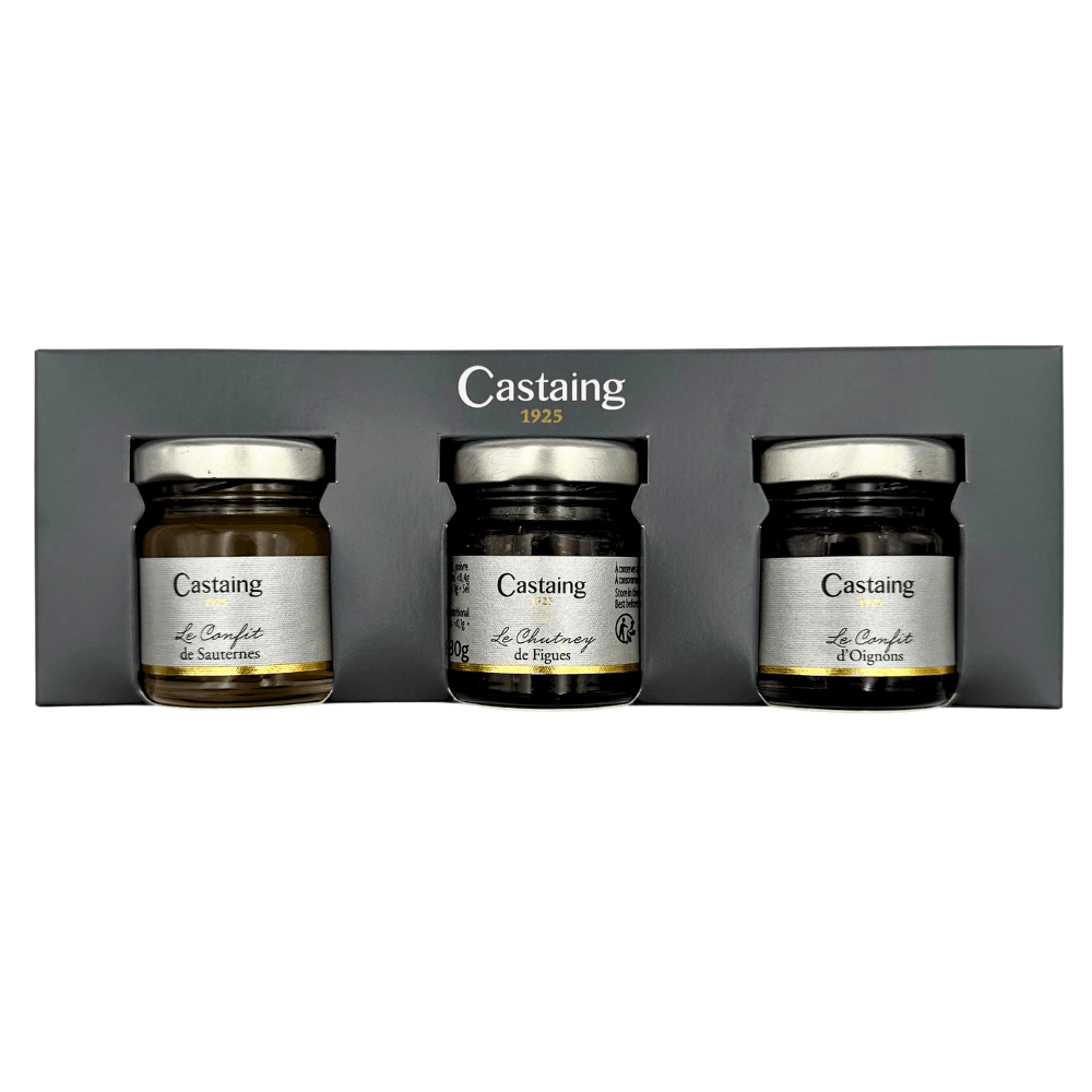 Castaing Chutney & Confits Gift Box 30g x 3