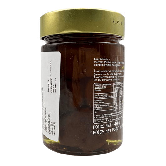 Clement Faugier Whole Candied Chestnuts in Syrup 450g