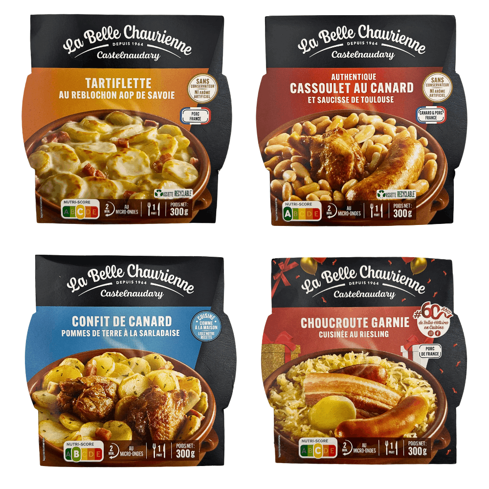 La Belle Chaurienne Ready Meal Bundle 300g x 4