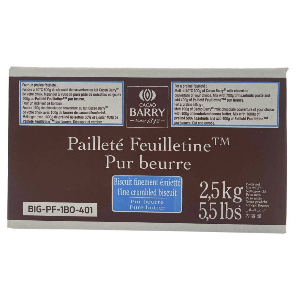Paillete Feuilletine Barry 2.5Kg