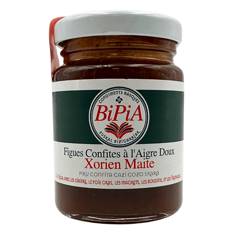 BiPiA Fig Chutney with Espelette Chilli Pepper 100g