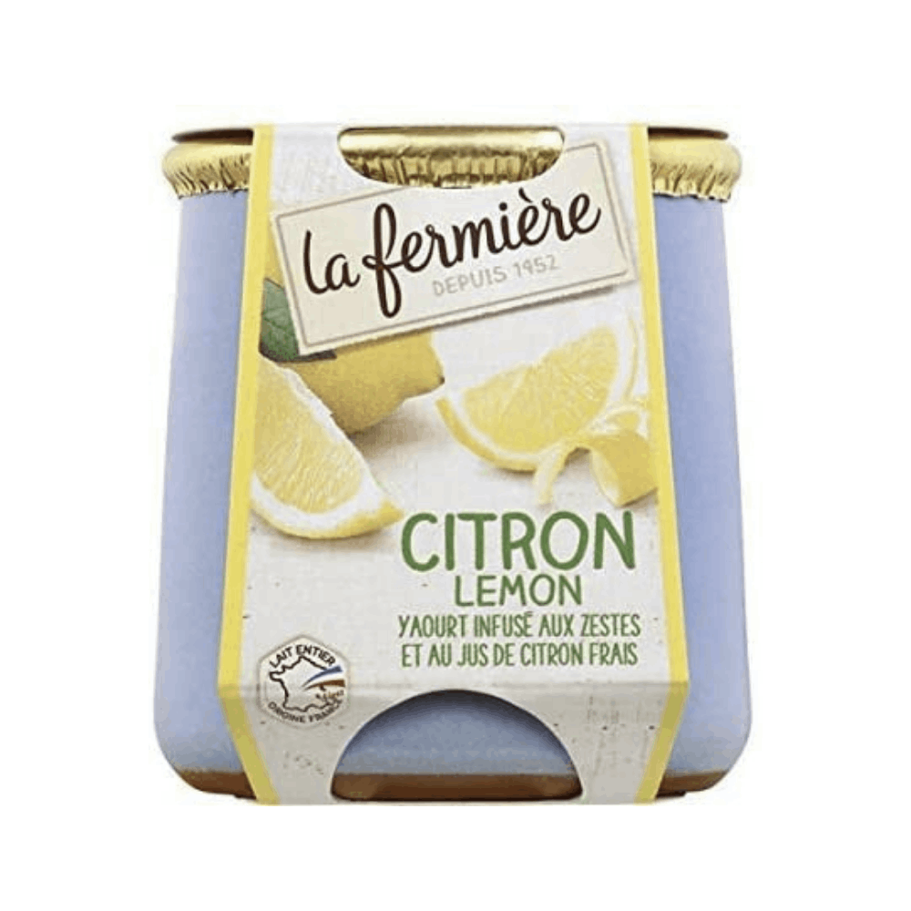 La Fermiere Lemon Yogurt 140g x 6