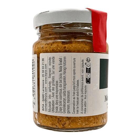 BiPia Mustard with Espelette Chilli Pepper 90g