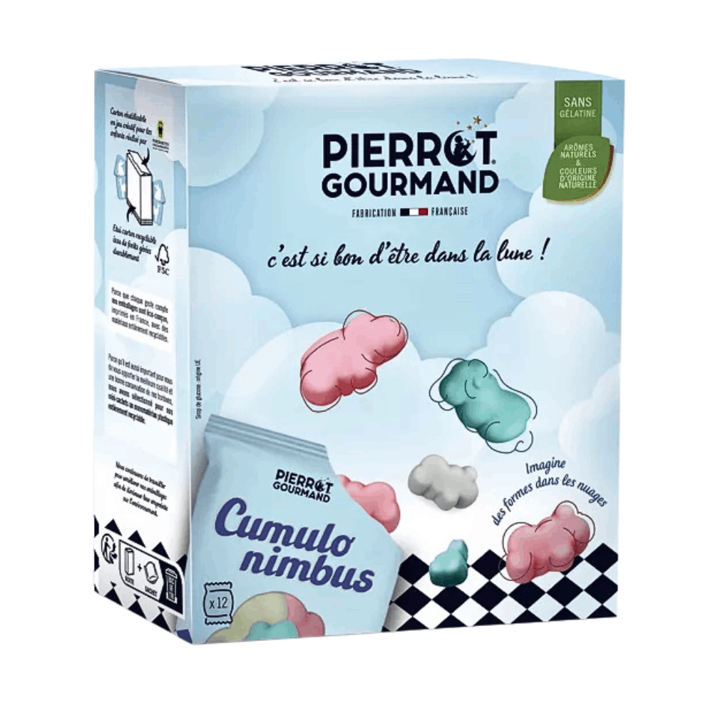 Pierrot Gourmand Vegan Sweets Mini Clouds Bags 21g x 12