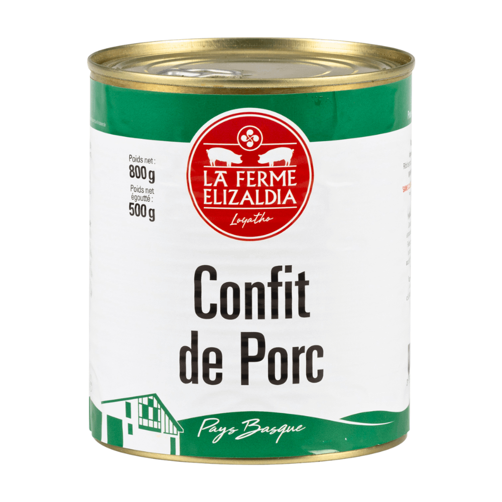 Elizaldia Confit Pork 800g