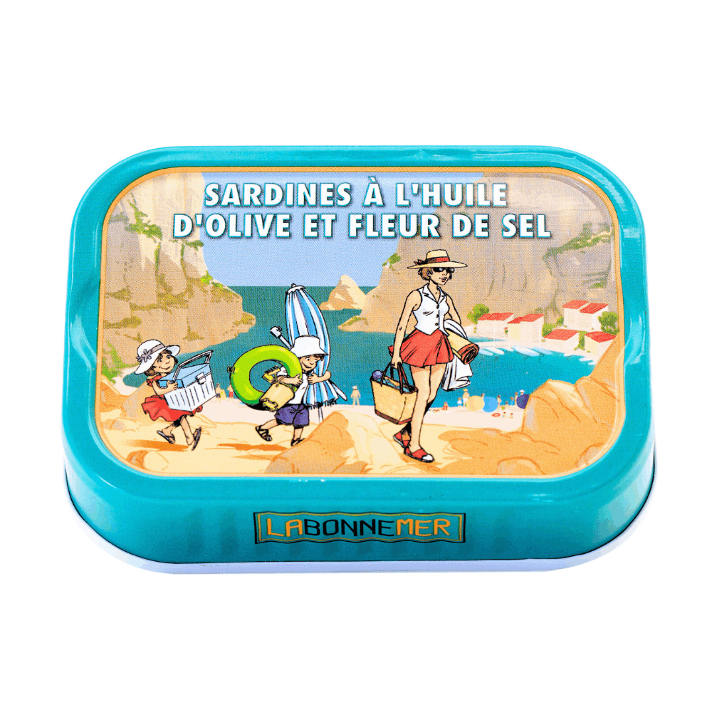 Ferrigno Sardines with Olive Oil and Fleur de Sel 115g