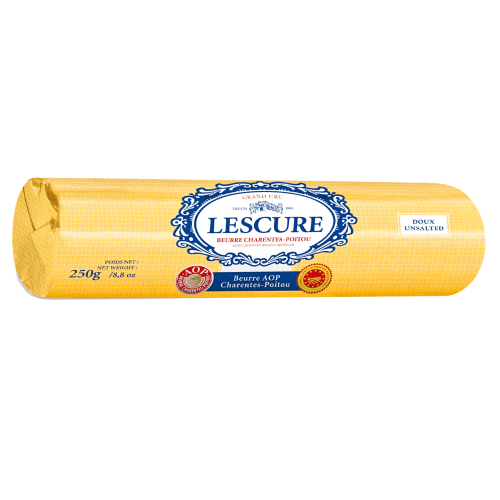 Lescure Unsalted Butter Roll PDO 250g