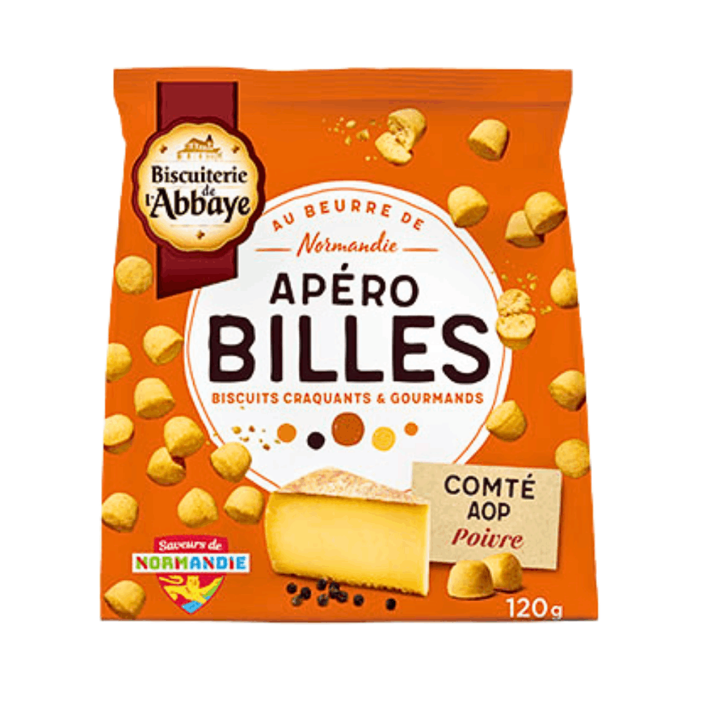 Biscuiterie de l’Abbaye Comte & Pepper Bites 120g