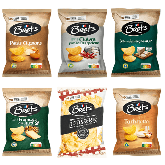 Brets Mixed Crisps Bundle x 6