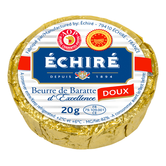 Echire Unsalted Butter Portions 20g x 20