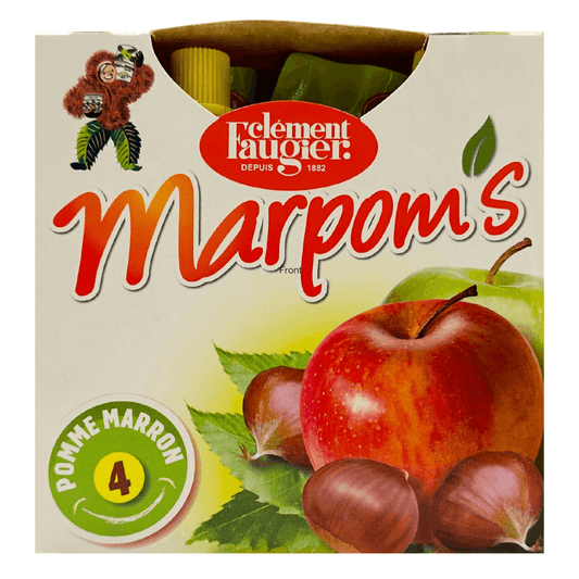 Clement Faugier Chestnut and Apple Puree Pouches 85g x 4
