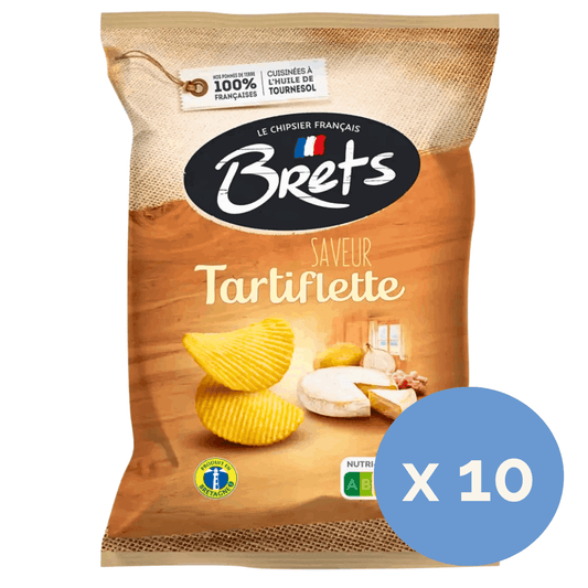 Brets Tartiflette Crisps 125g x 10