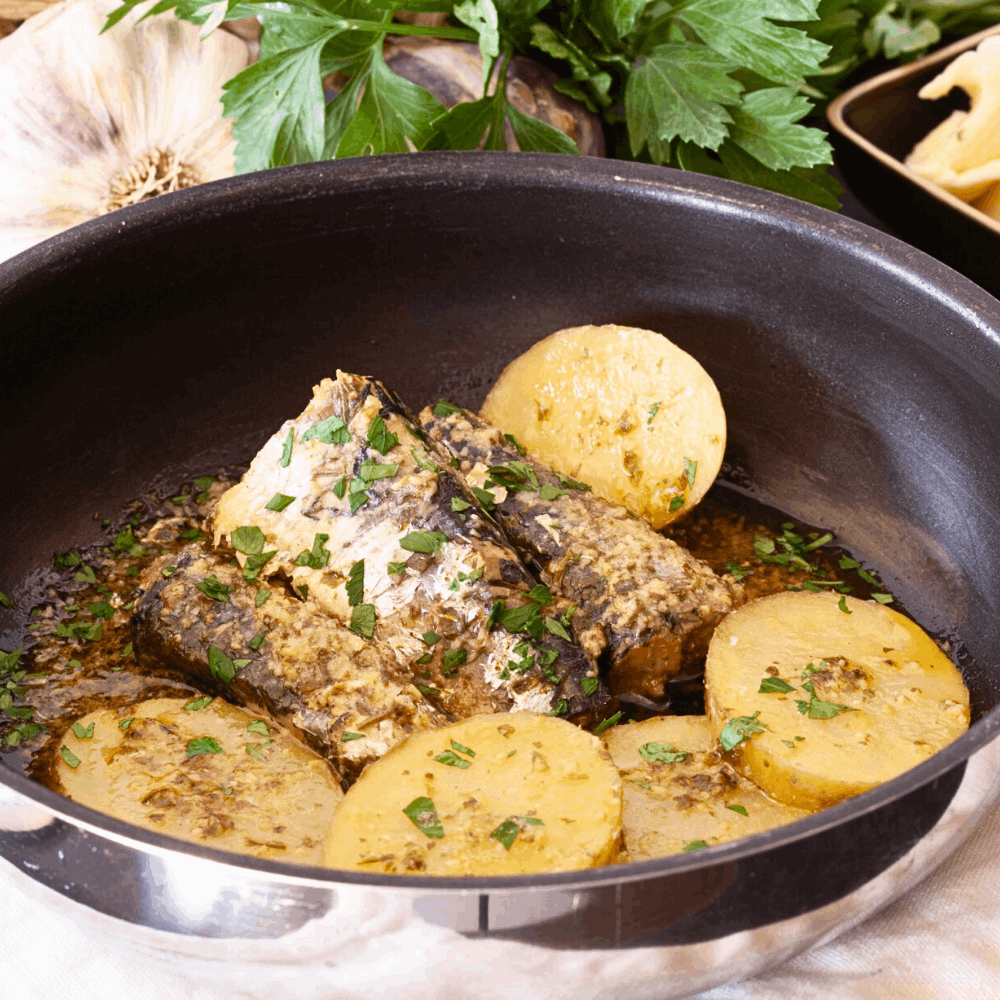 Ferrigno Sardines with Butter and Parsley 115g