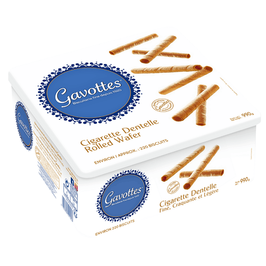 Gavottes 220 Wafer Rolls Dentelle 990g
