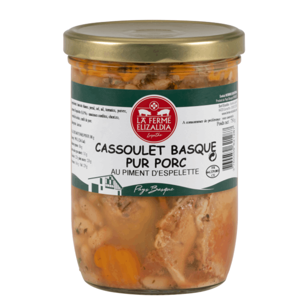 Elizaldia Pork Cassoulet with Espelette Chilli Pepper 750g