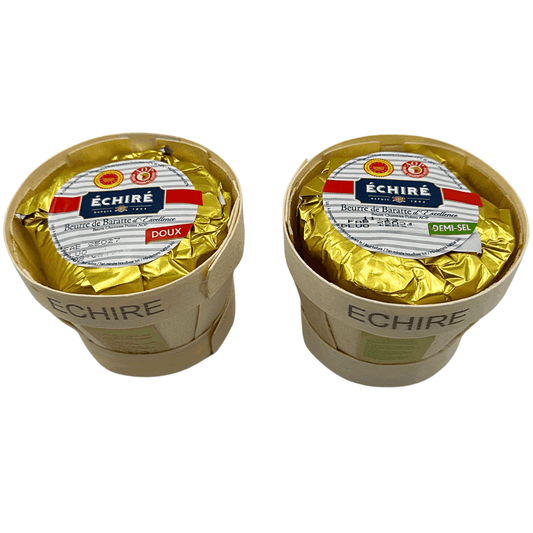 Echire Butter Duo Salted 250g and Unsalted 250g