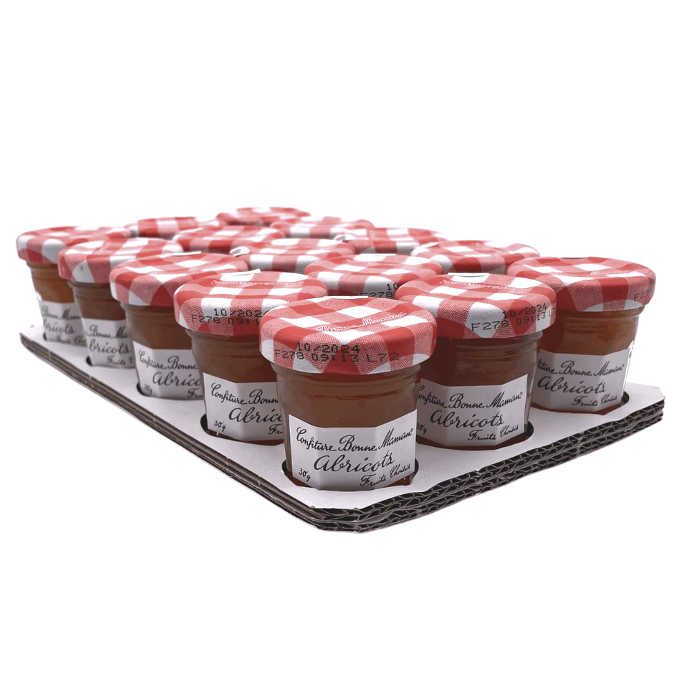 Bonne Maman Apricot Mini Jam 30g x 15