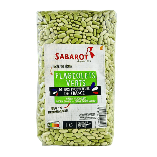 Sabarot Dried Flageolets 1kg