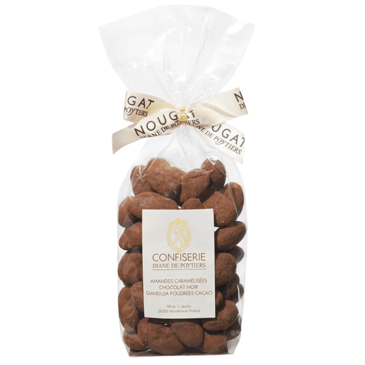 Diane de Poytiers Cocoa Dusted Chocolate Almonds 180g