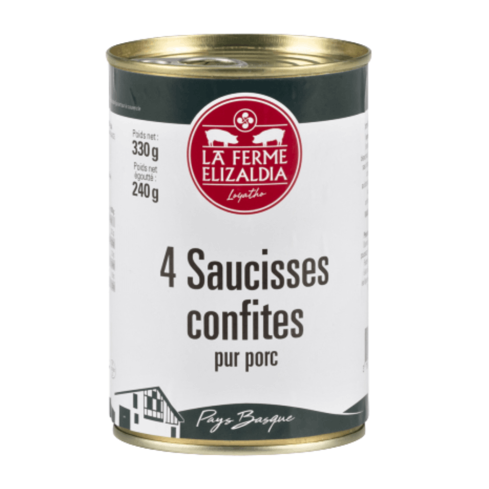 Elizaldia Confit Sausages 330g