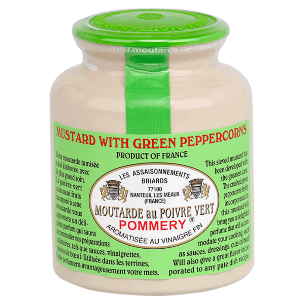 Pommery Fine Mustard with Green Peppercorn 250g