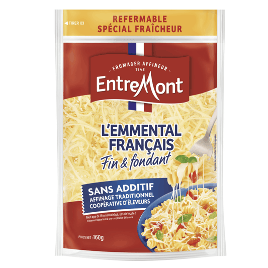 Grated Emmental Entremont 160g