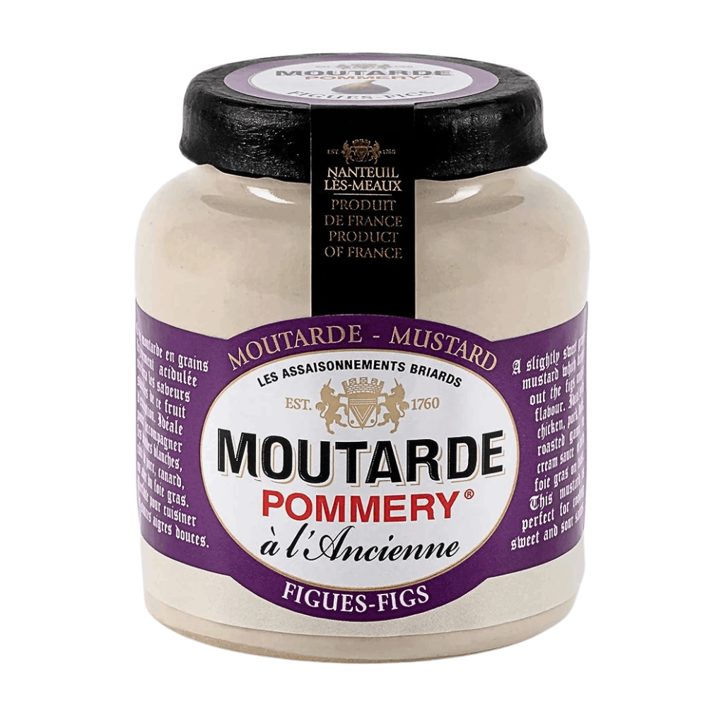 Pommery Fig Wholegrain Mustard 100g