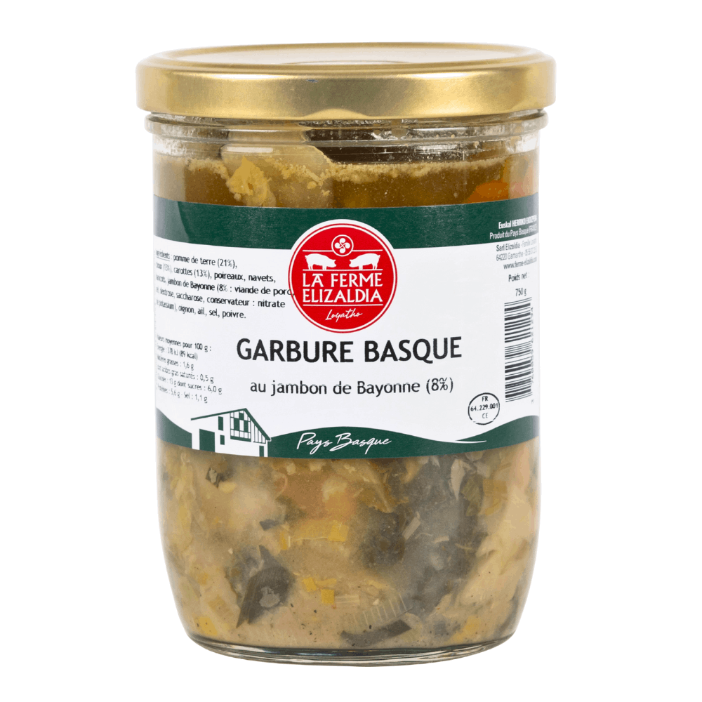 Elizaldia Basque Soup with Bayonne Ham 750g