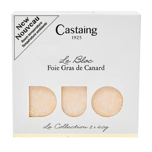 Castaing Duck Foie Gras Slices 40g x 2