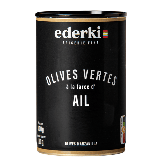 Ederki Green Olives With Garlic 300g