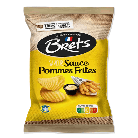 Brets French Fries Sauce Crisps 125g