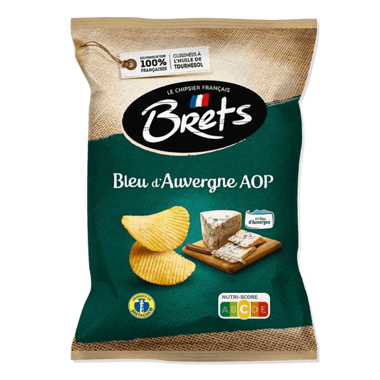 Brets Bleu d’Auvergne Crisps 125g x 10