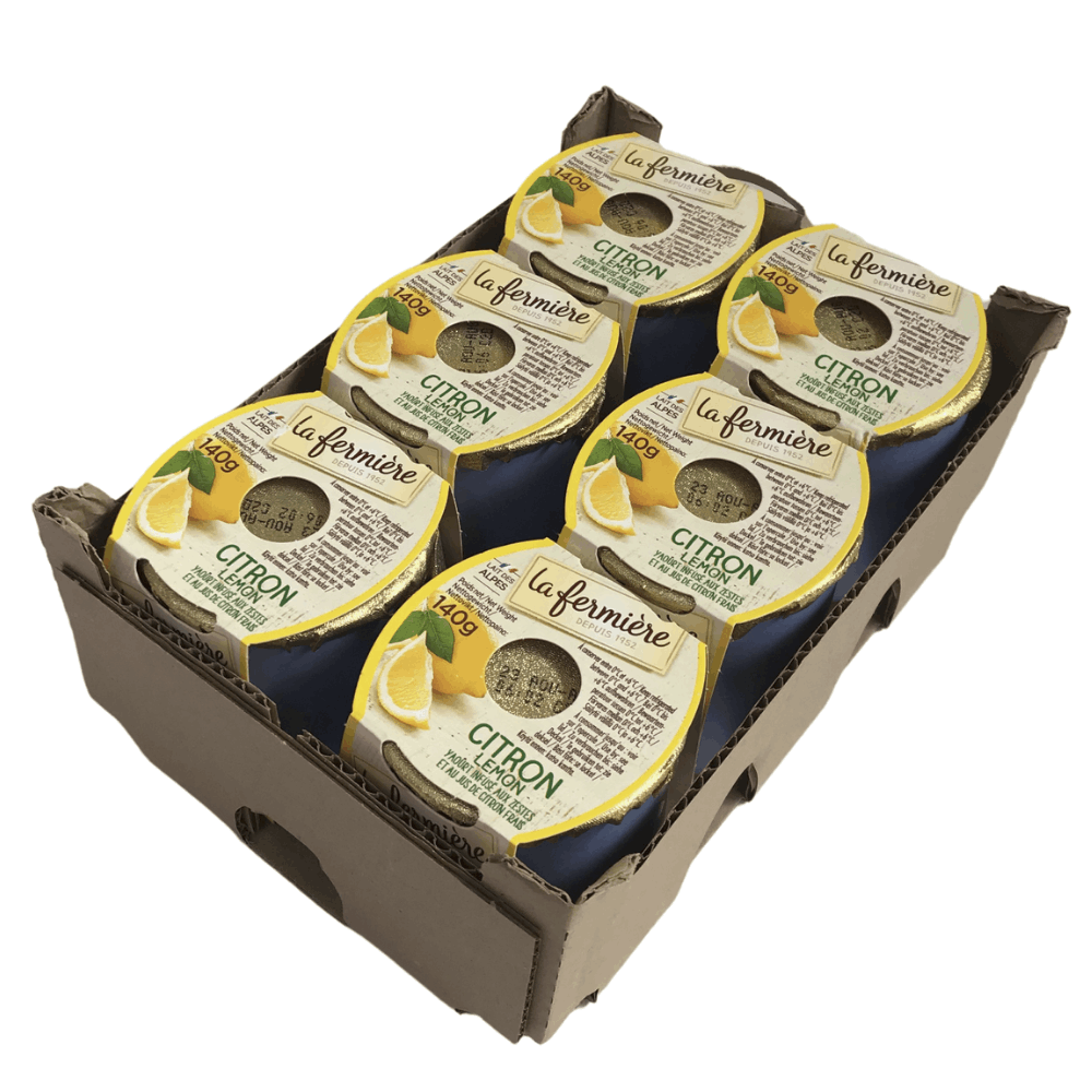 La Fermiere Lemon Yogurt 140g x 6