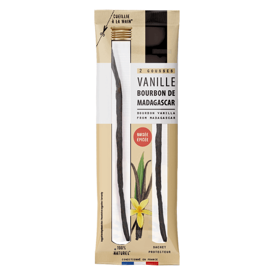 Sainte Lucie Madagascan Bourbon Vanilla pods x 2