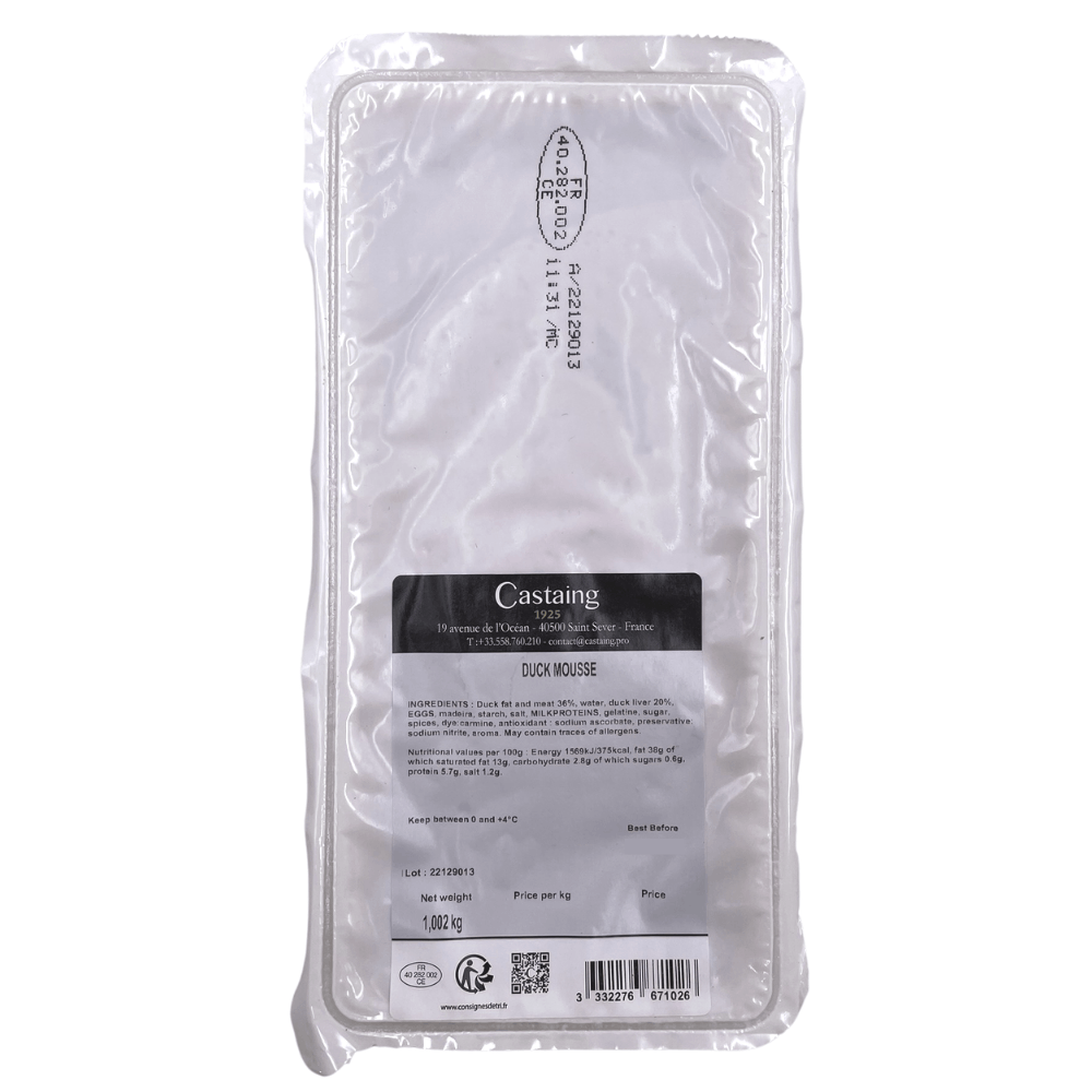 Castaing Pure Duck Mousse 1kg
