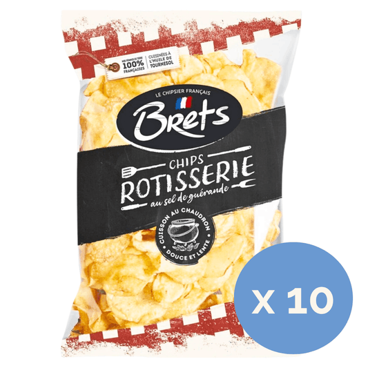 Brets Rotisserie Crisps 120g x 10